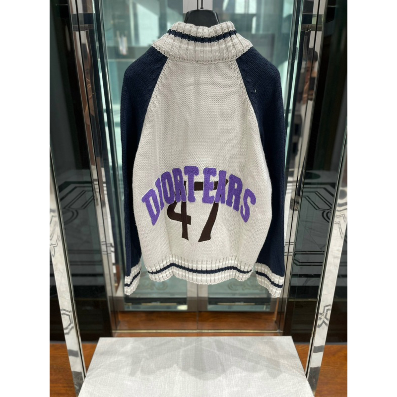 Áo khoác len - Christian Dior - Tear Sweater Jackets zip new2023