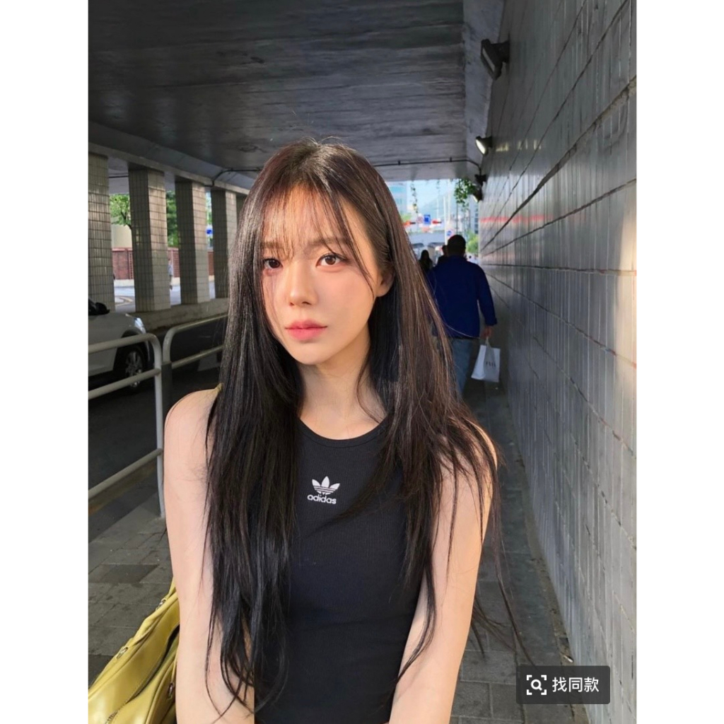 [ Chính Hãng ] Áo 2 dây Croptop adidas Adicolor Essentials Rib Tank Top Black ( IB9110 ) Màu Đen Log