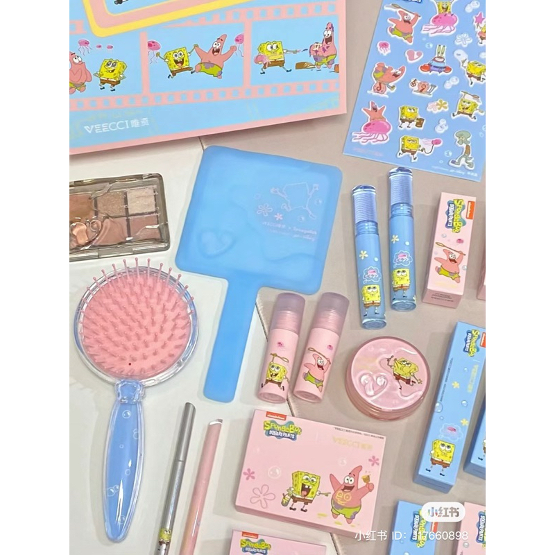 Gương Và Lược VEECCI Phiên Bản Spongebob Limited
