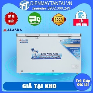 Tủ đông Alaska 312 lít BCD 5068C ---Chất liệu dàn lạnh bằng đồng có độ bền cao hơn dàn lạnh bằng nhôm