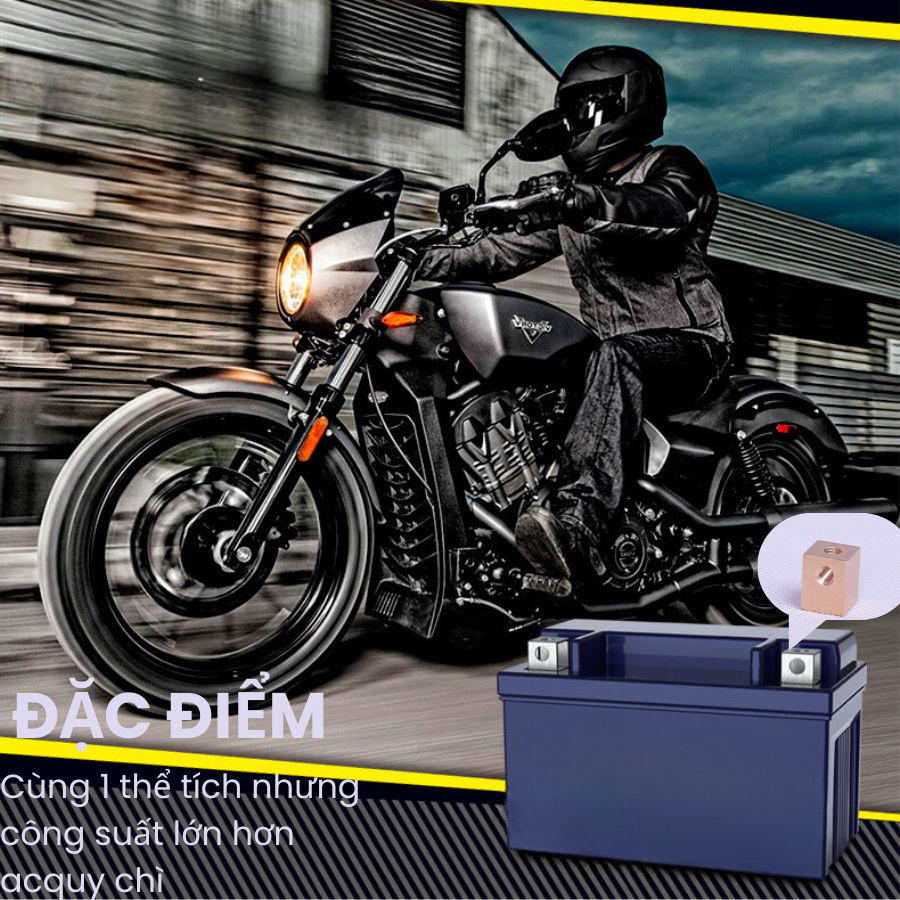 Bộ Acquy xe máy pin lithium pin sắt 32700,18650 4S- 12.8V/14.4V - 6000mAh - Acquy pin sắt trọng lượng nhẹ dung lượng cao