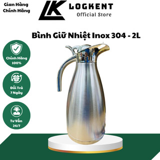 Bình Giữ Nhiệt Mỏ Vịt Nóng Lạnh Ruột Inox 304 Cao Cấp 2L, Phích Nước Giữ Nhiệt- Ấm Nước Giữ Nhiệt 6-8 Giờ(LOGKENT)