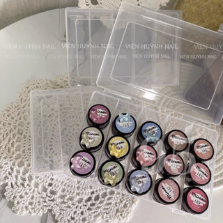 Hộp nhựa 5 ngăn đựng hũ gel