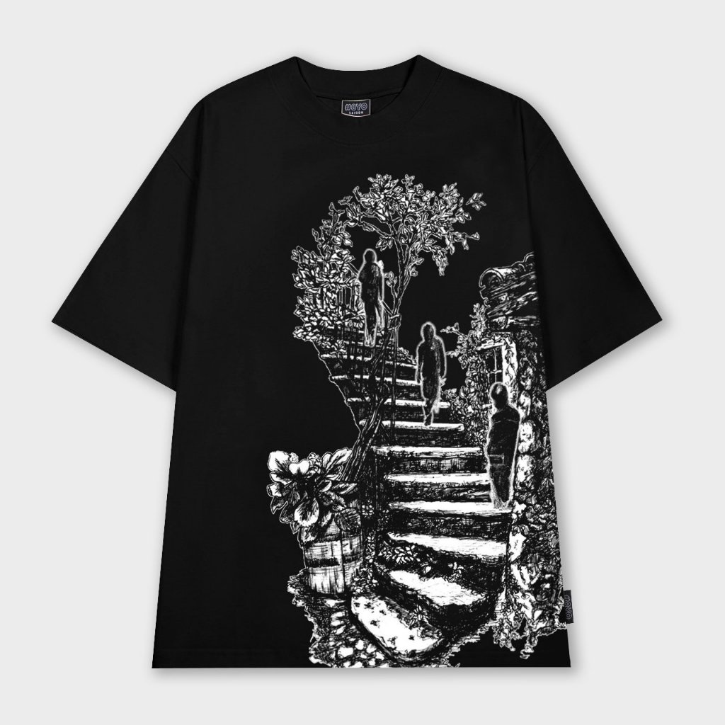 Áo Thun 8YO PARADISE ART Tee Cotton Cao Cấp Local Brand Unisex Nam Nữ Oversize