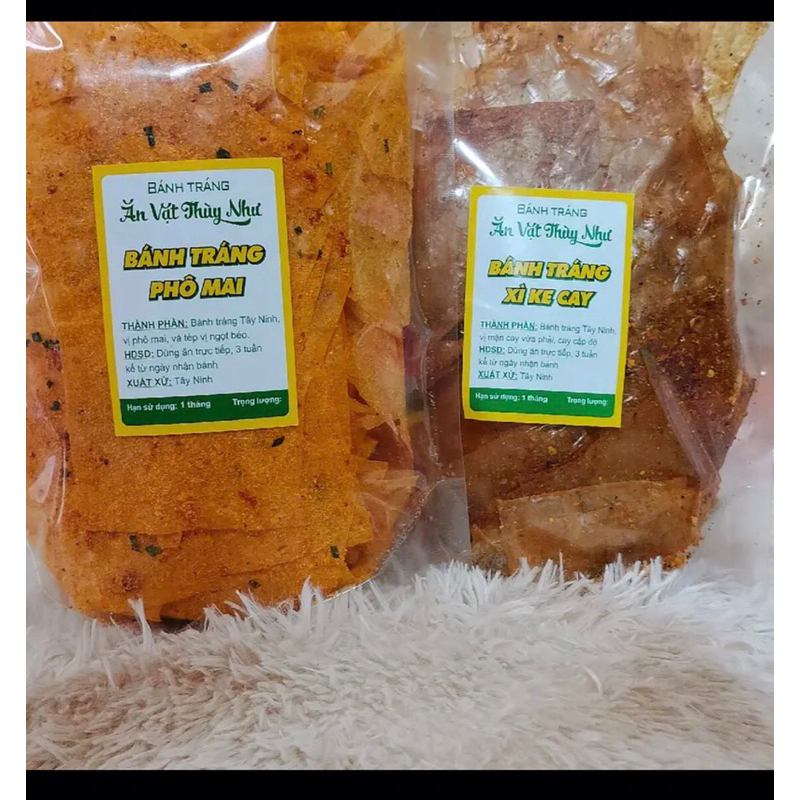 COMBO 1kg BÁNH TRÁNG VỊ PHÔ MAI và VỊ XIKE