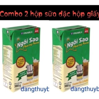 2 hộp Sữa đặc Phương Nam xanh lá h.giấy 380g