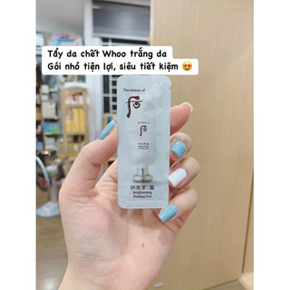 (TÚI 10 GÓI) TẨY DA CHẾT WHOO BRIGHTENING GEL