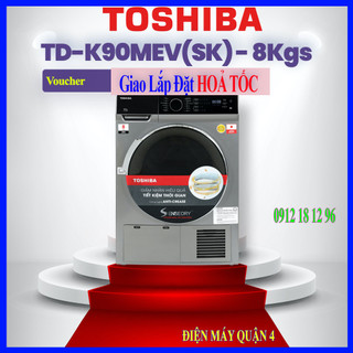 Td-k90mev - máy sấy ngưng tụ toshiba 8 kg td-k90mev
