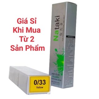  1.Màu Nhuộm Tóc Nataki Collagen cho salon 100ml 