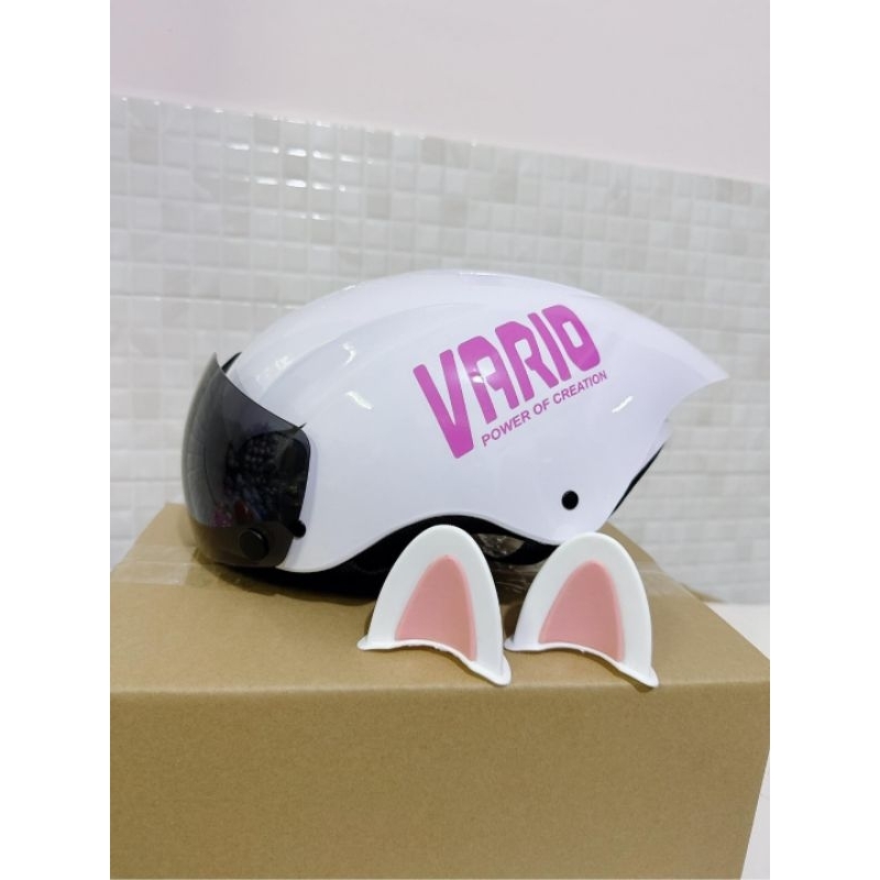 Vario mũ bảo hiểm đuôi nhọn đậm chất thể thao