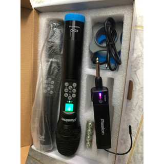 Micro Karaoke Đa Năng PASION ECHO (Bản 2025) (Mic UHF, Kết Nối loa Bluetooth, loa kéo, Mixer, Amply)
