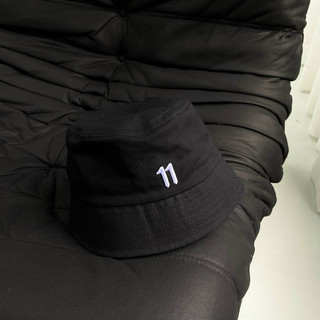 Nón bucket ELEVEN 11 Logo màu đen