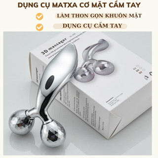 Matxa mặt 3D xoay 360 độ Matxa vùng mặt giảm nếp nhăn cơ mặt và cổ