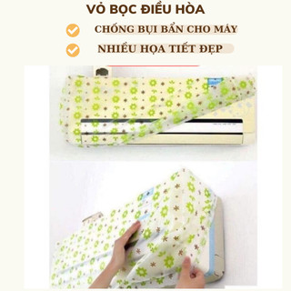 Vỏ bọc điều hòa khỏi bụi bẩn khi không sử dụng