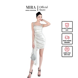 Đầm Lụa Dự Tiệc Đầm Thiết Kế Form Chuẩn Cao Cấp MIRA Fashion