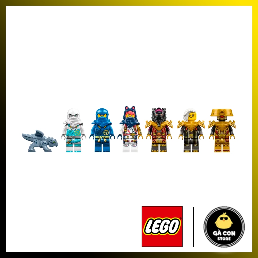 LEGO NinjaGo 71796 Elemental Dragon vs. The Empress Mech.