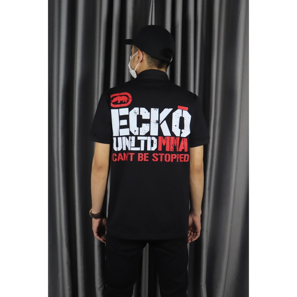 Áo thun cổ trụ ông địa AFF  áo thun nam ecko có bâu