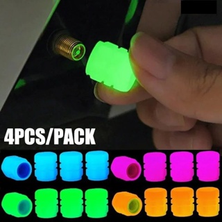 nắp van bánh xe dạ quang phát sáng cho ô tô xe máy xe đạp