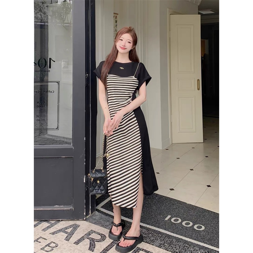 [MTM STORE] ĐẦM PHỐI SỌC - 8727