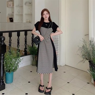 [MTM STORE] ĐẦM PHỐI SỌC - 8727