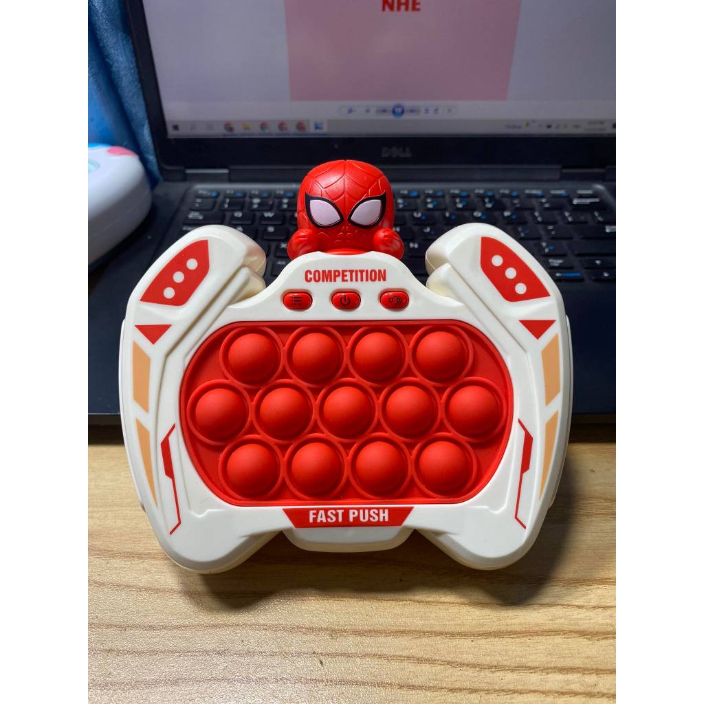 Pop ít điện tử 13 nút 999 level - Máy Chơi Game Popit Luyện Phản Xạ Cho Bé Kèm Nút Bấm Theo Nhạc Dễ Sử Dụng