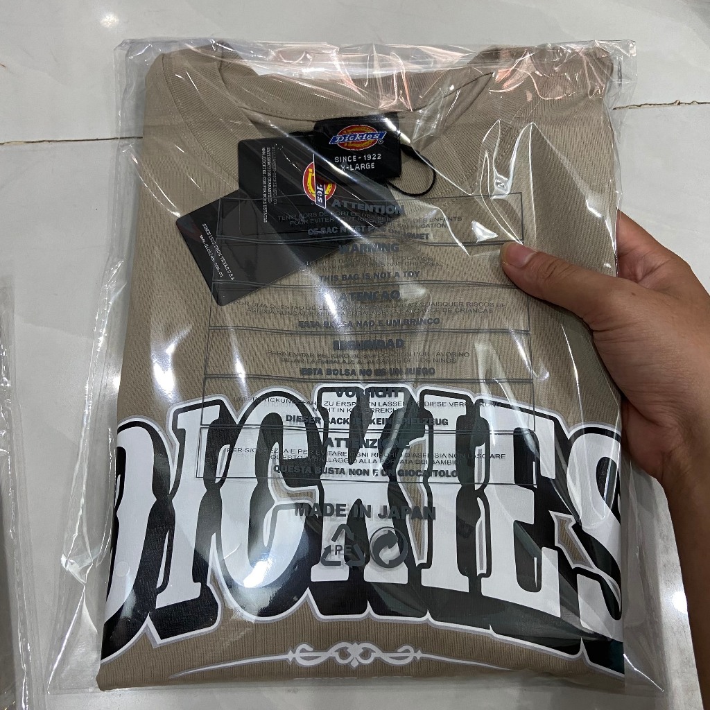 Tshirt dickies - Áo Thun Dickies Nam Nữ oversize