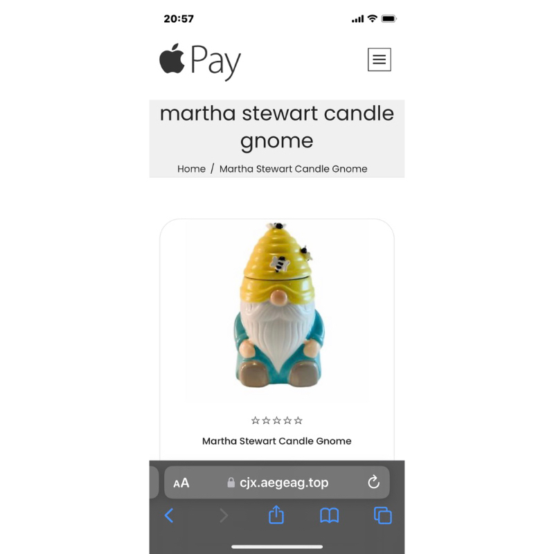NẾN THƠM DECOR Santa Martha Stewart