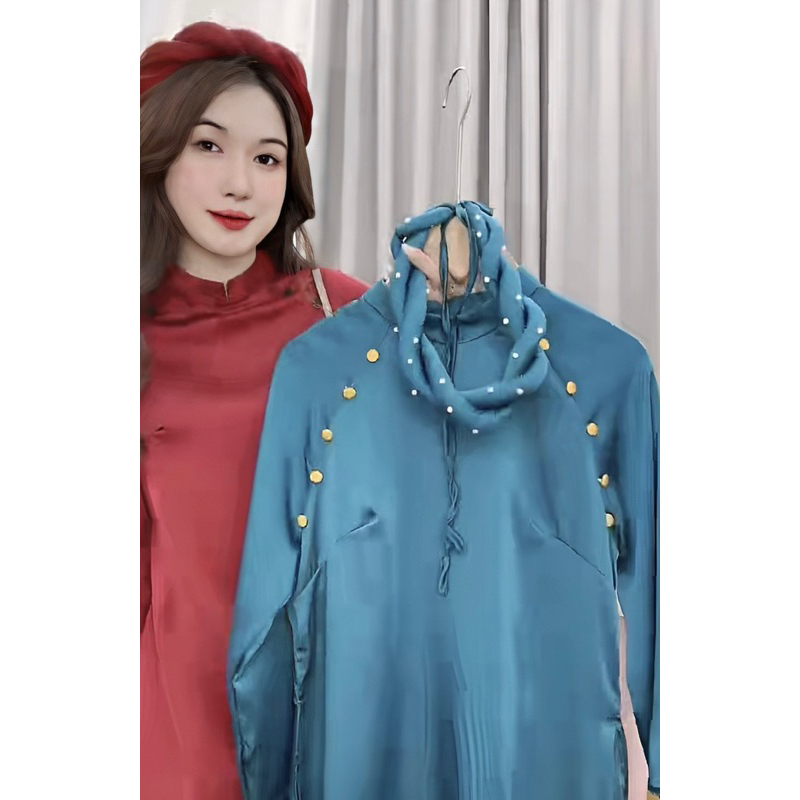 SÉT ÁO DÀI LỤA TRƠN