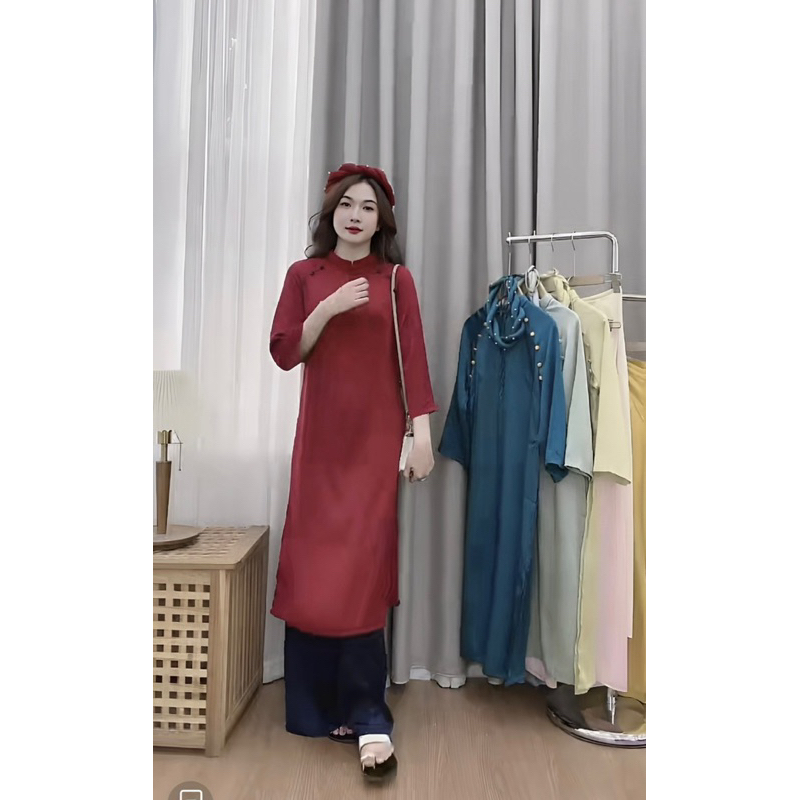 SÉT ÁO DÀI LỤA TRƠN