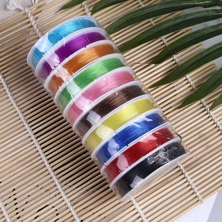 Cuộn chỉ màu chun co dãn xâu vòng loại đẹp