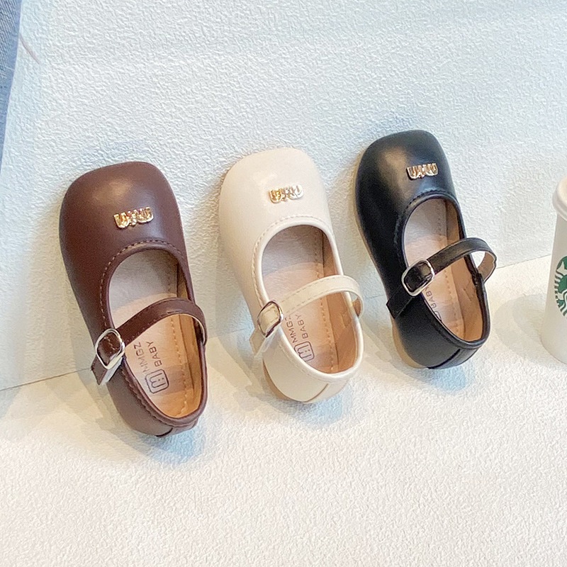 Giày búp bê da mềm phong cách vintage Hot 2024 mã V789 Quảng Châu cao cấp cho bé trai bé gái từ 1 tuổi đến 6 tuổi