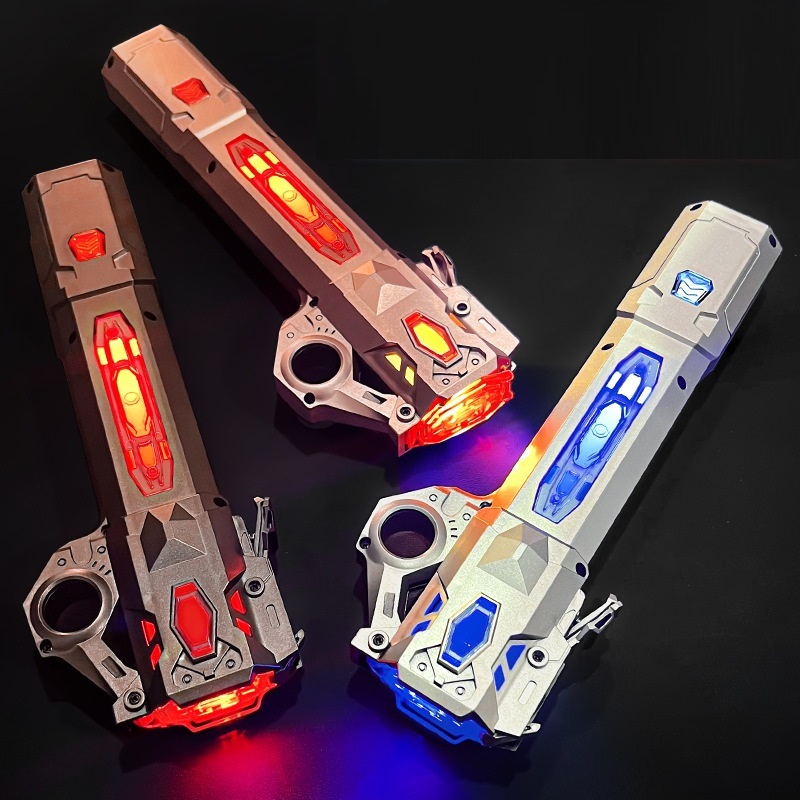 Kiếm ánh sáng lazer, Đồ chơi kiếm phát sáng gấp gọn, Kiếm phát sáng laser 7 màu có nhạc, Kiếm katana nối liền