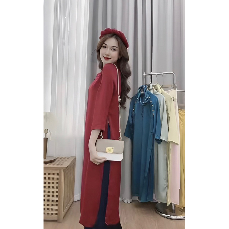 SÉT ÁO DÀI LỤA TRƠN