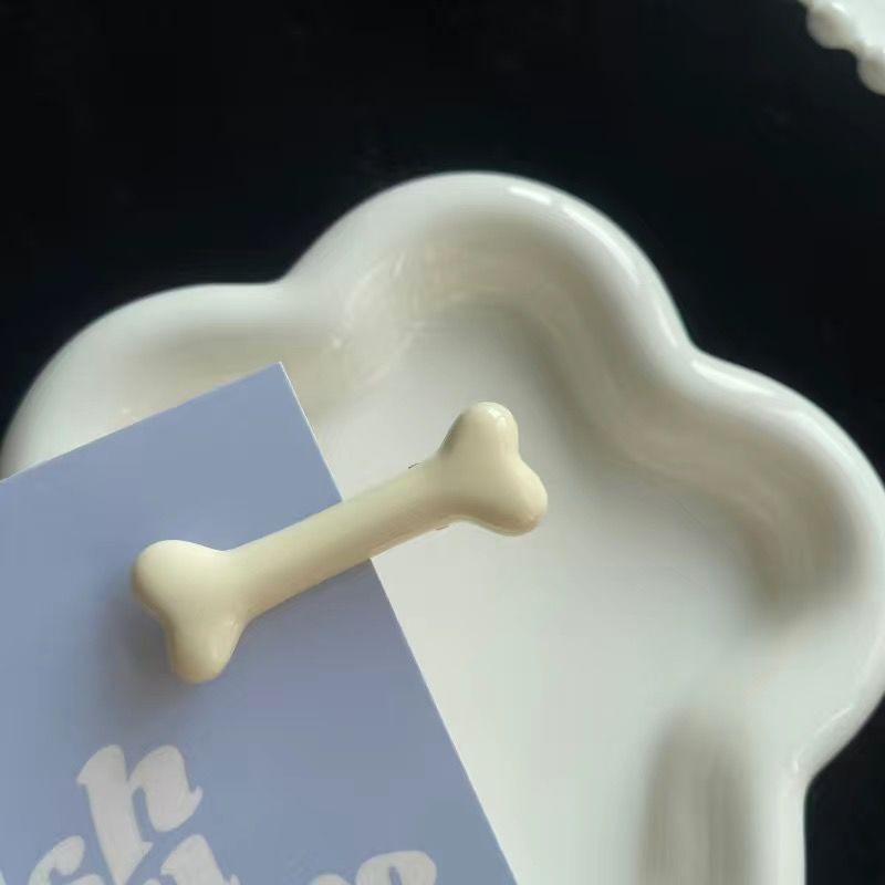 Kẹp Tóc Mái Hình Khúc Xương Cún Phong Cách Nhật Bản Và Hàn Quốc Ngọt Ngào Dễ Thương Dành Cho Nữ