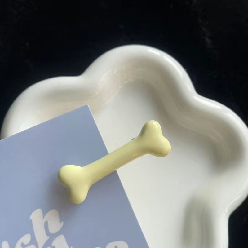 Kẹp Tóc Mái Hình Khúc Xương Cún Phong Cách Nhật Bản Và Hàn Quốc Ngọt Ngào Dễ Thương Dành Cho Nữ