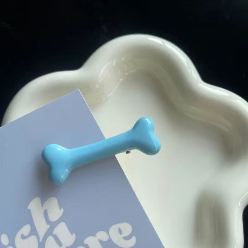 Kẹp Tóc Mái Hình Khúc Xương Cún Phong Cách Nhật Bản Và Hàn Quốc Ngọt Ngào Dễ Thương Dành Cho Nữ