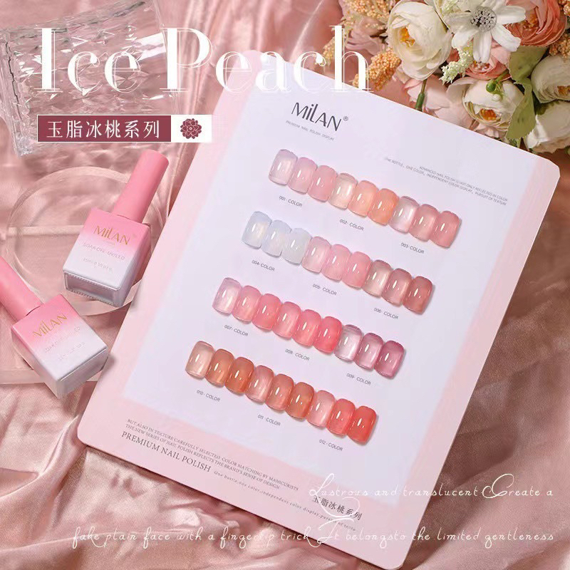 Set Sơn Thạch Milan 12 Màu Tông Mới Siêu Hót 2023