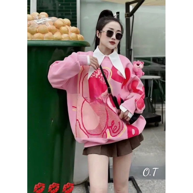 Áo gấu xinh hot new 2024 hàng QC loại 1