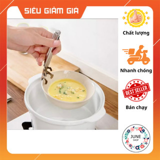 Kẹp gắp đồ chống nóng, gắp bát đĩa và mở nắp chai tiện lợi bằng inox và nhựa
