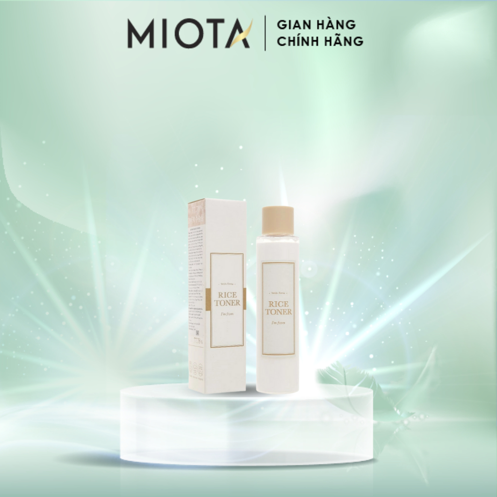 Nước Hoa Hồng Chiết Xuất Gạo Dưỡng Sáng Da I'm from Rice Toner