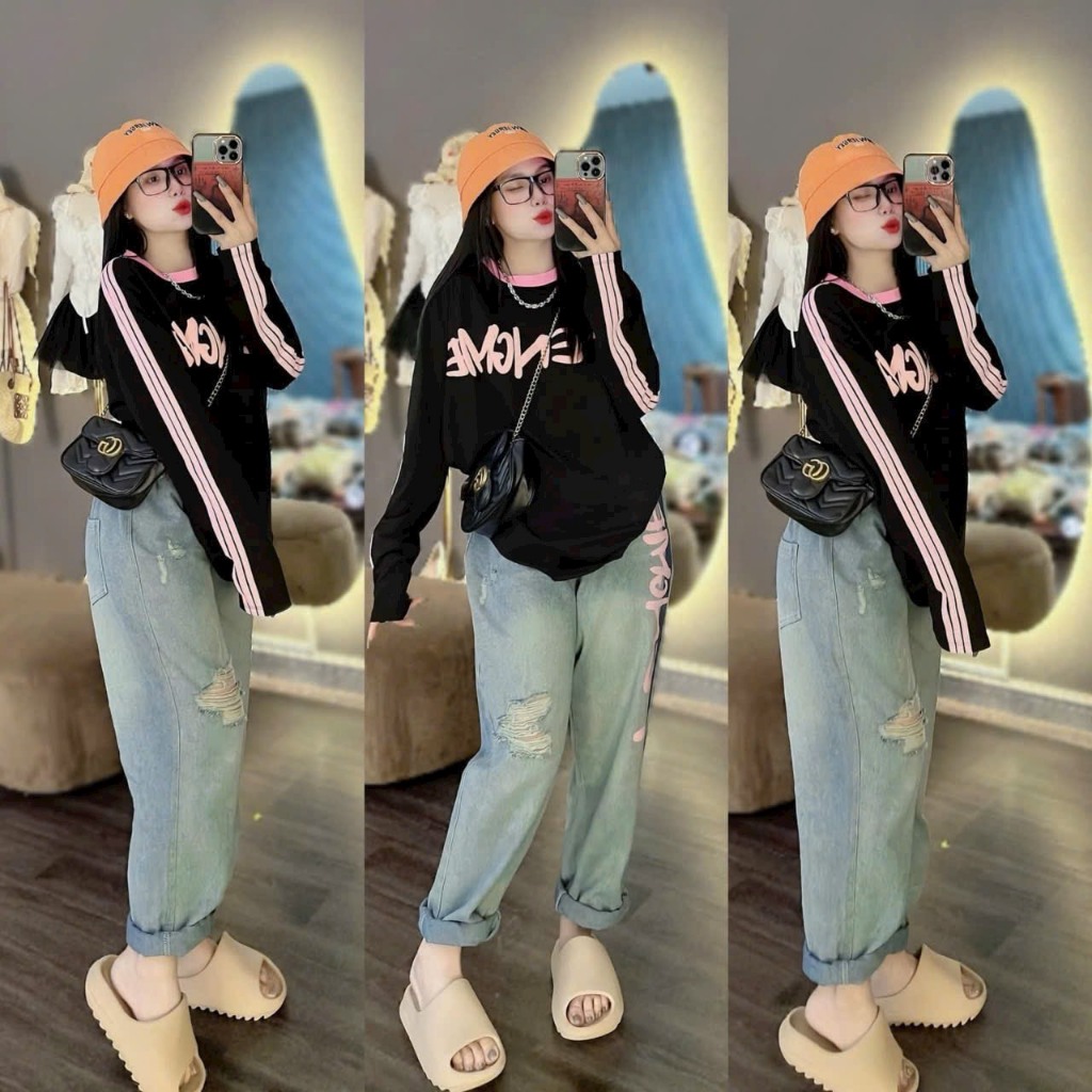 SET ÁO THUN QUẦN JEANS