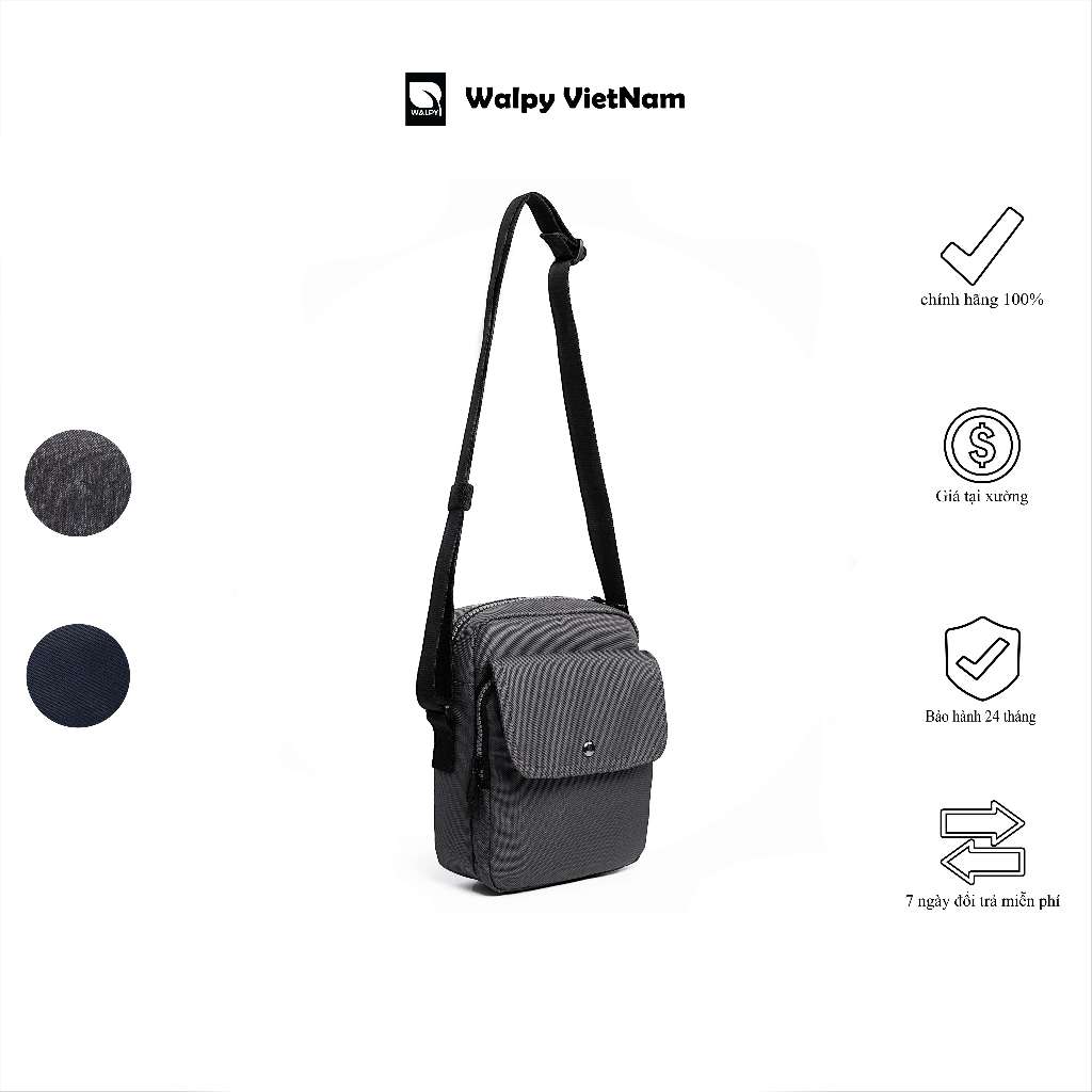 Túi Chéo Nam Nữ Mini Walpy MB01