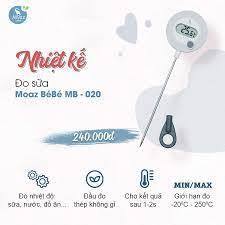 Nhiệt kế đo sữa moaz bébé - mb020 - bảo hành 1 năm