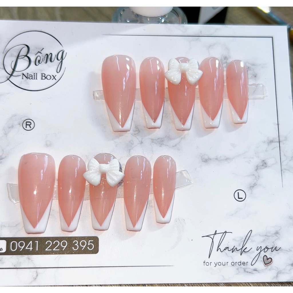Móng úp thiết kế nail box sơn thạch ( HOẢ TỐC HCM ) B139