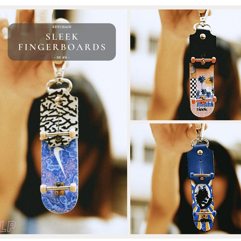 Móc Khóa Ván Trượt Ngón Tay | Da Sleek Fingerboards