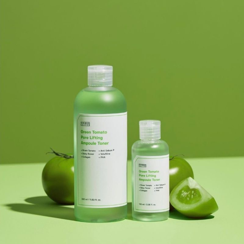 Toner Cà Chua Xanh GREEN TOMATO PORE LIFTING AMPOULE TONER SUNGBOON 350ML