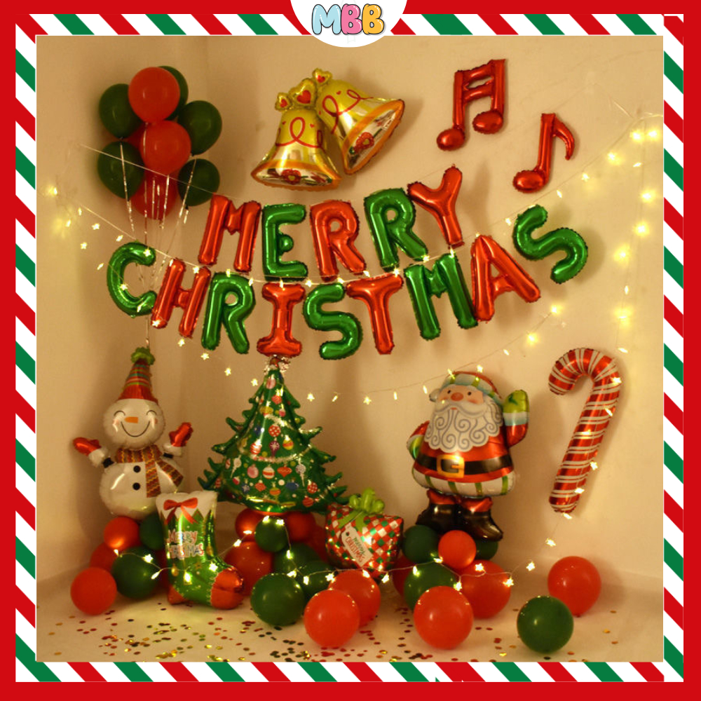 Tổng Hợp Set Trang Trí NOEL, Trang Trí Giáng Sinh Dành Cho Quán Cà Phê, Lớp Học Văn Phòng