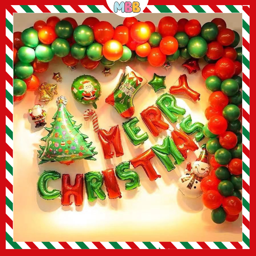 Tổng Hợp Set Trang Trí NOEL, Trang Trí Giáng Sinh Dành Cho Quán Cà Phê, Lớp Học Văn Phòng