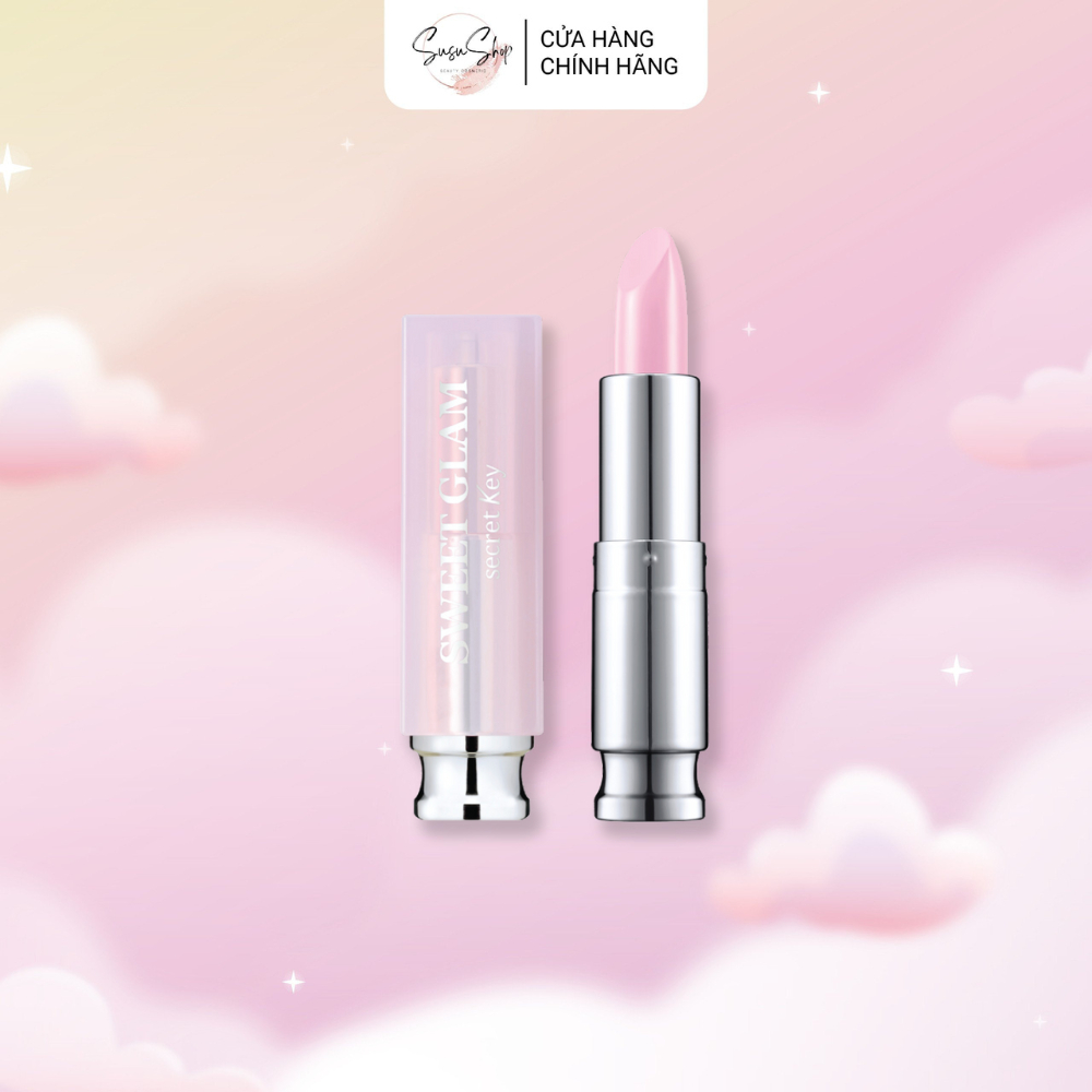Son dưỡng có màu secret Key Sweet Glam Tint Glow 3.5g