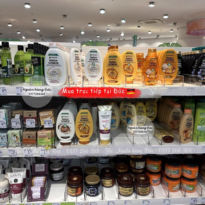 Ủ tóc - hấp tóc Garnier Fructis KERATIN phục hồi chuyên sâu,không Silicon, 100% thuàn chay vegan - Bill Đức Chuẩn!